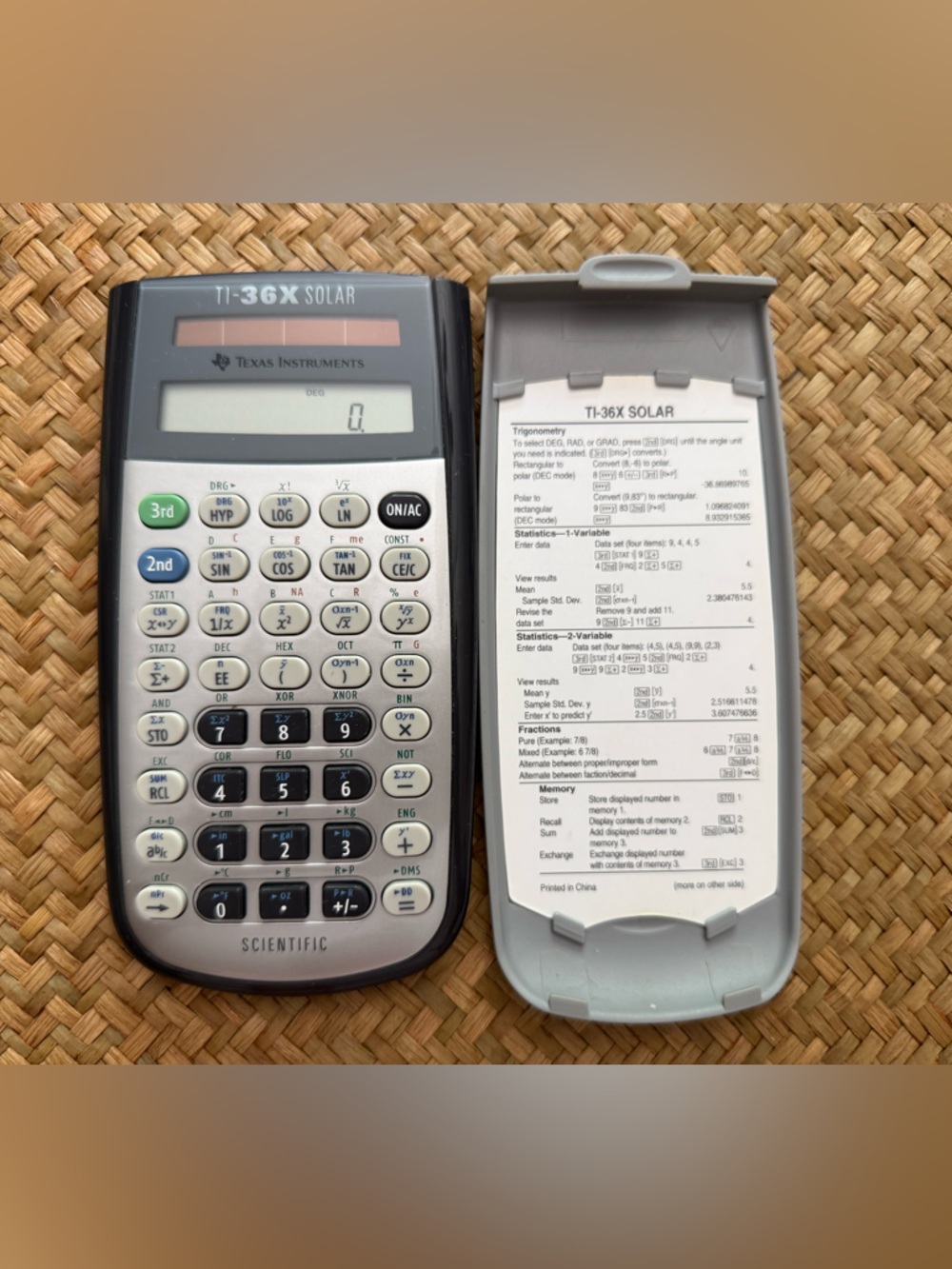 Texas Instruments Scientific Calculator Texas Instruments TI-36X - Picture 2 of 5